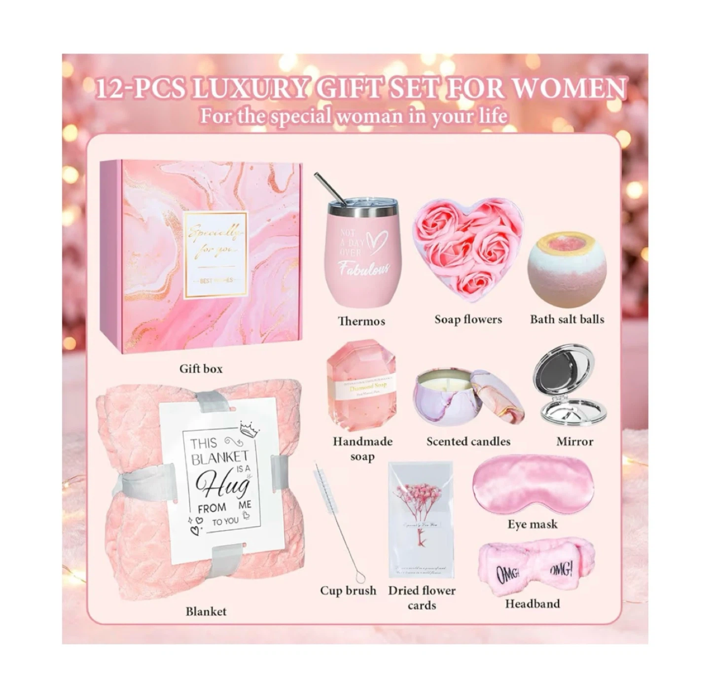 Brand new Spa Gift Basket,11pcs care package - photo 5