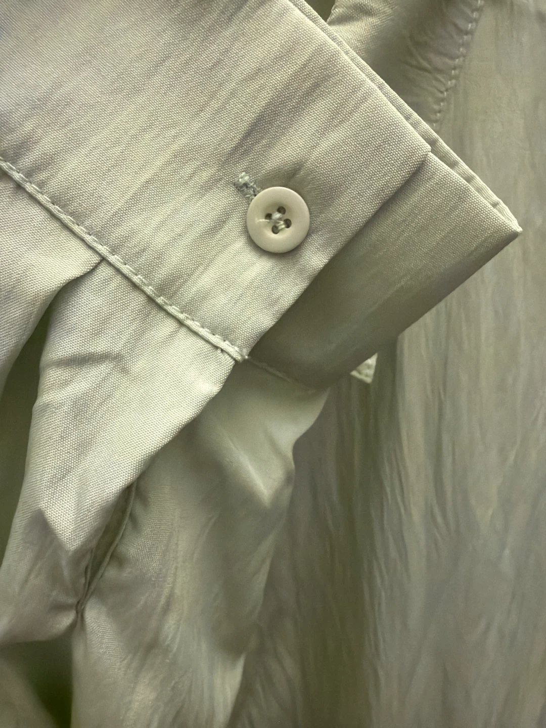 Lime Green Button-Up Shirt - photo 2