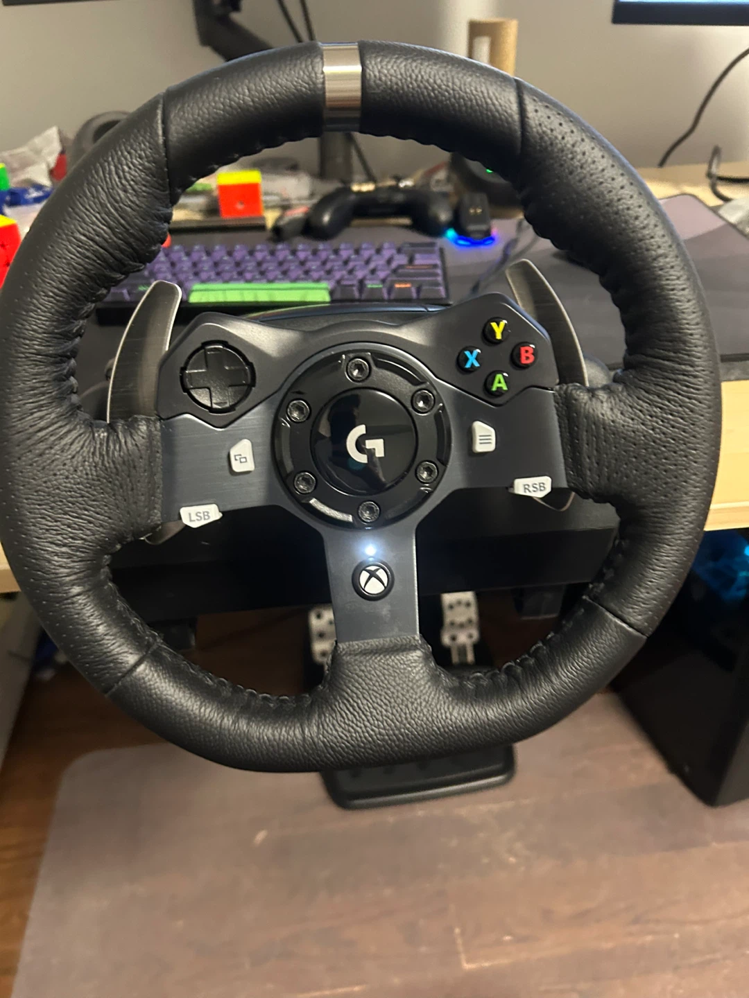 Logitech g920 wheel and pedals