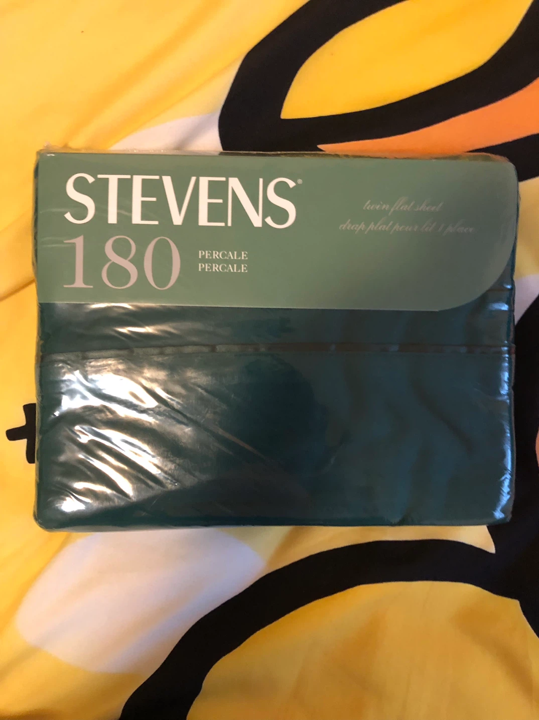 Stevens 180 Percale Twin Flat Sheet - photo 2