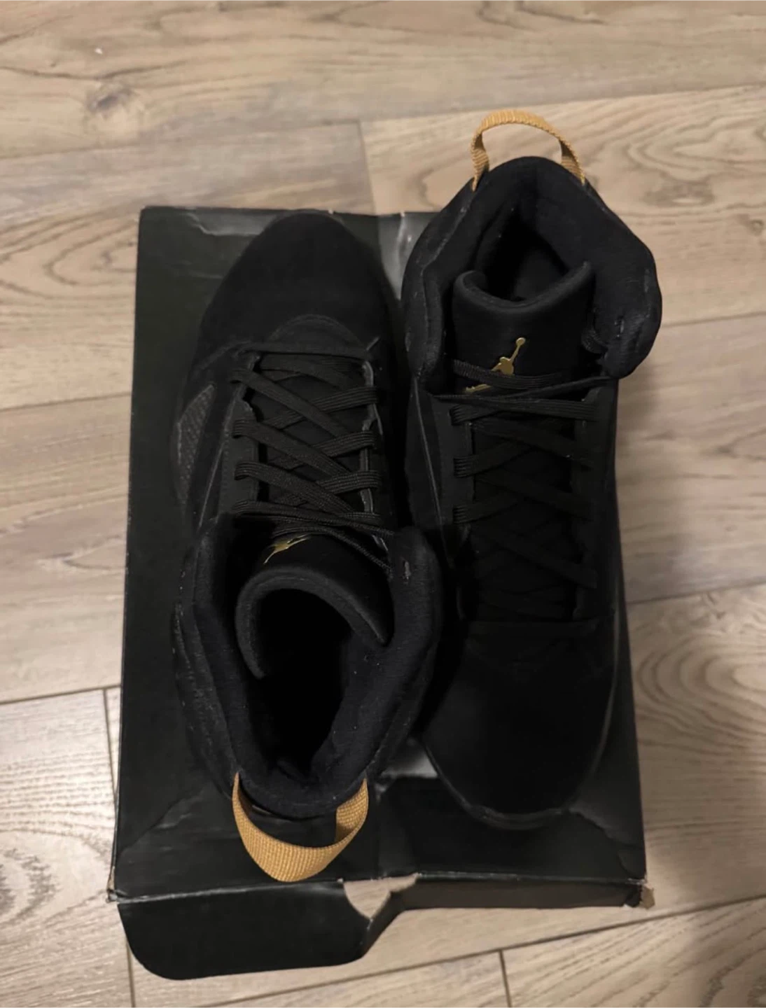 Jordan Lift Off Shoes - Black/Metallic Gold - photo 2