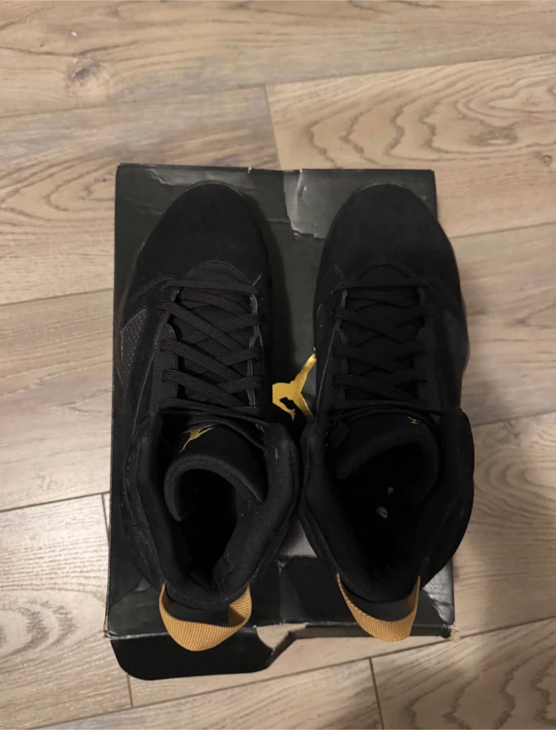 Jordan Lift Off Shoes - Black/Metallic Gold - photo 3