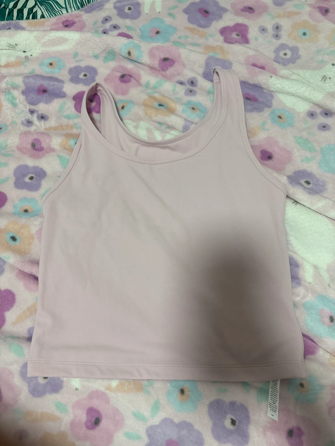 Light Pink Tank Top size small