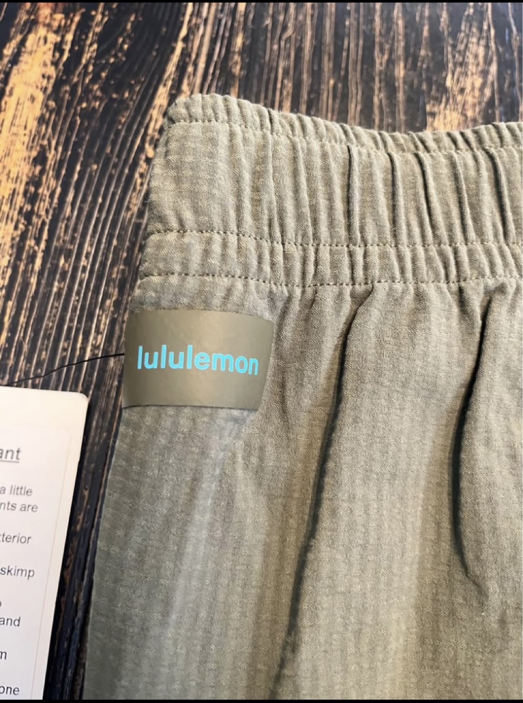Lululemon Fleece Hiking Pants