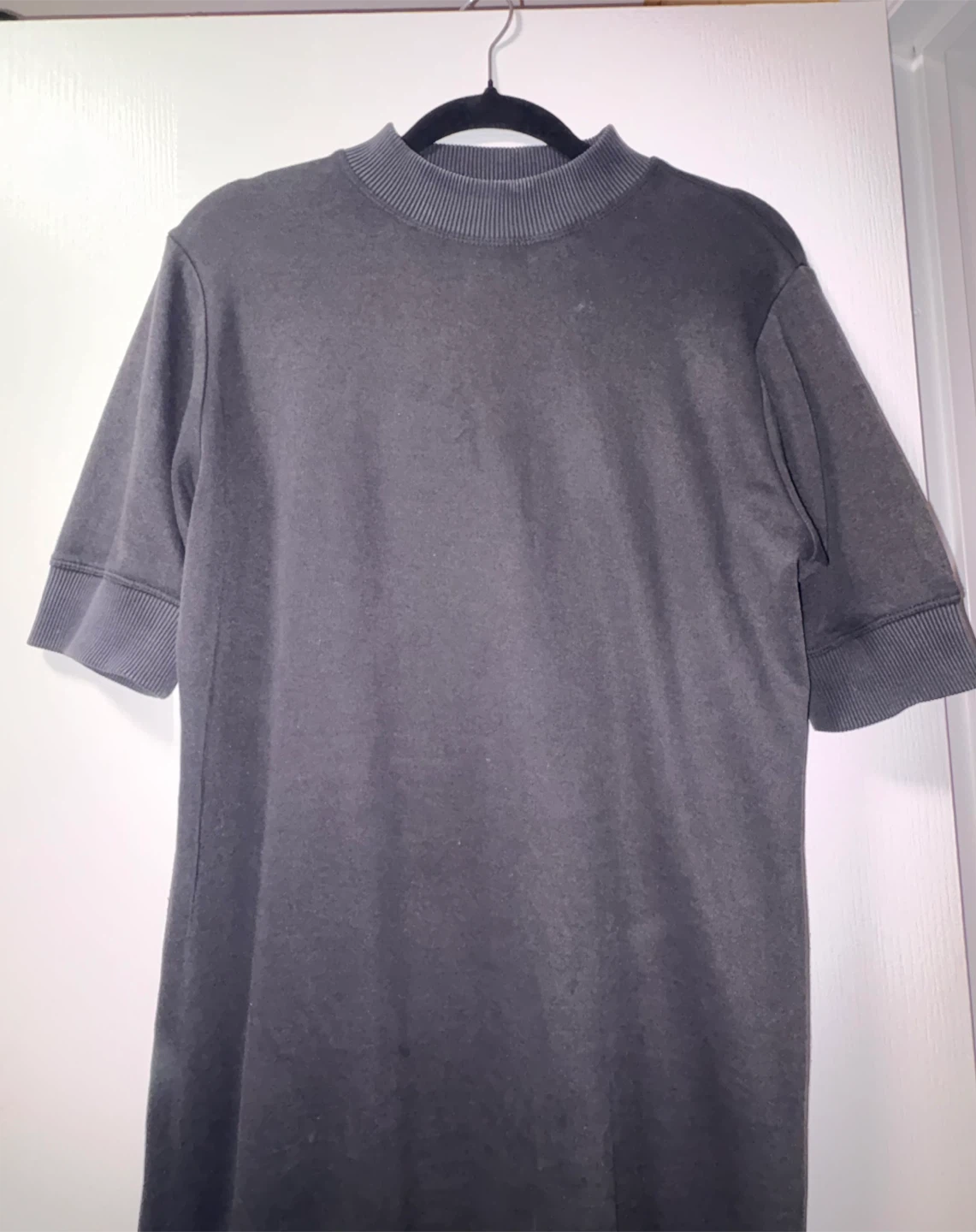 Grey T-Shirt Dress - photo 2
