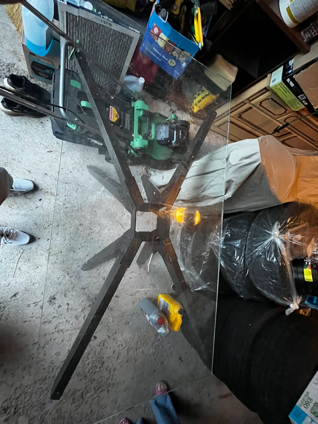 Glass Top Dining Table - photo 3