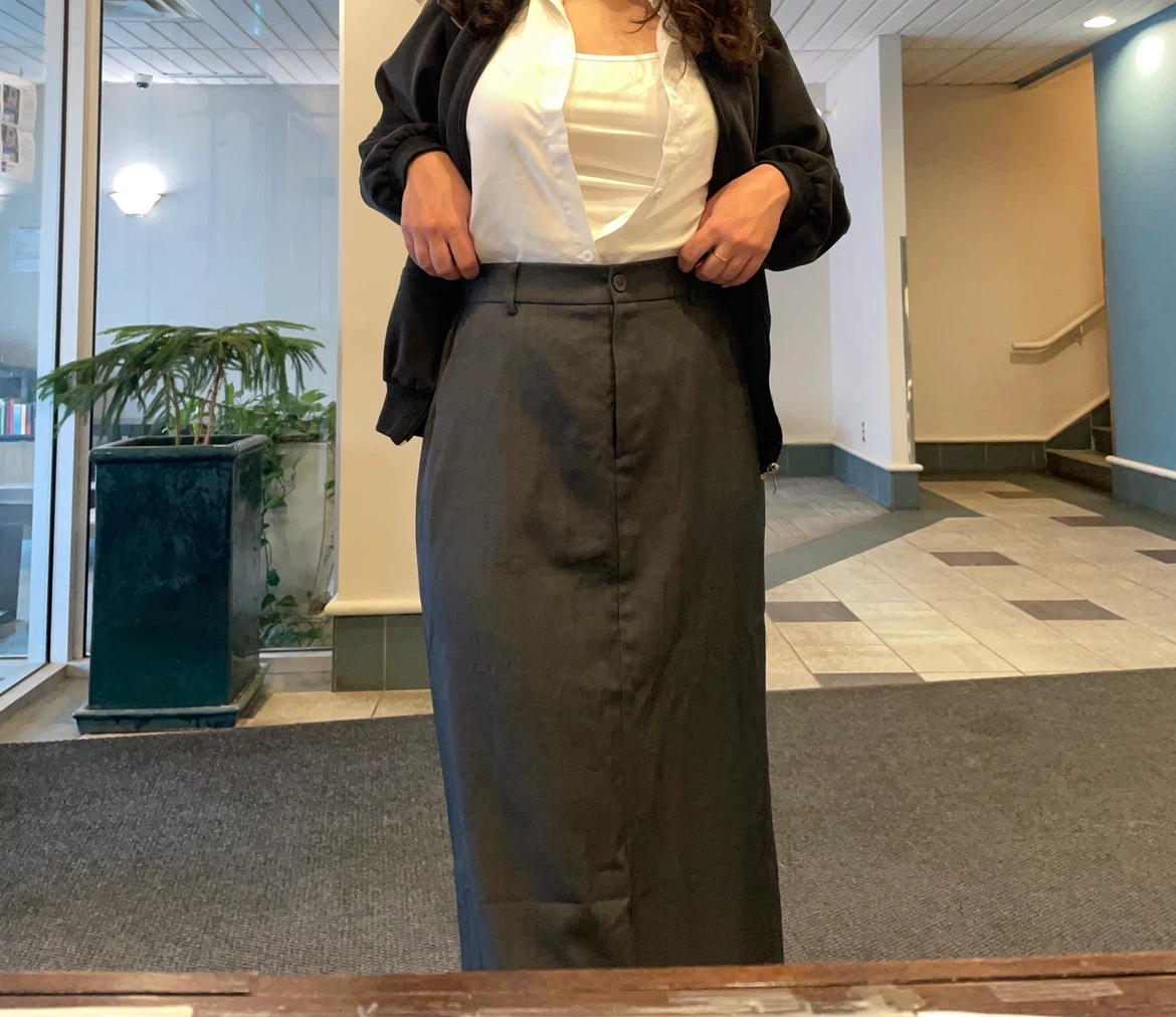 Grey Maxi Skirt Size L - photo 2