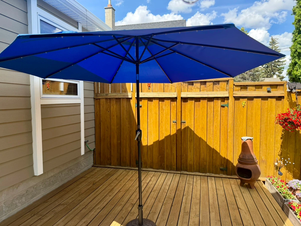 Patio Umbrella with Lights