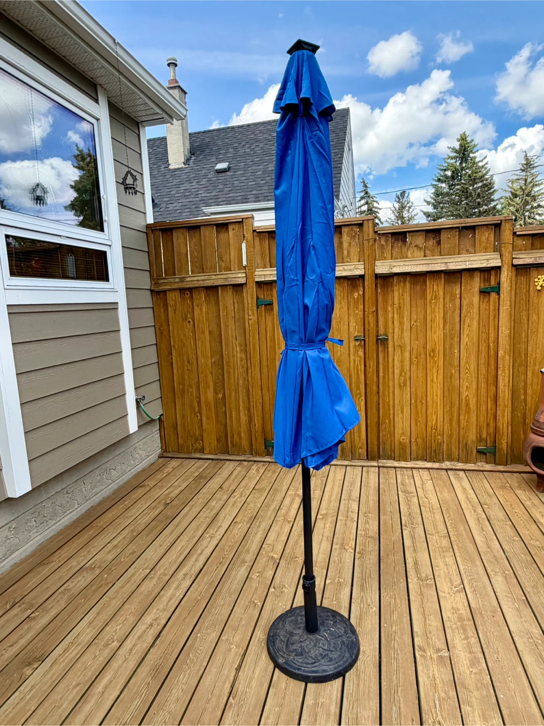 Patio Umbrella with Lights - photo 3