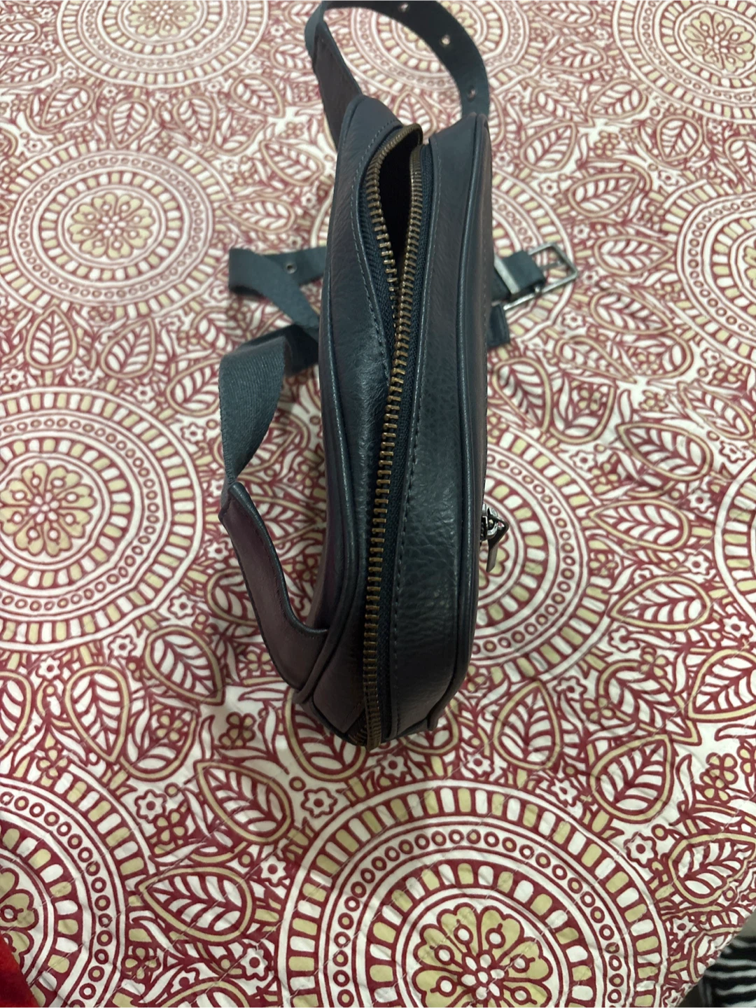 Matt & Nat Dark Blue Faux Leather Crossbody Bag - photo 2
