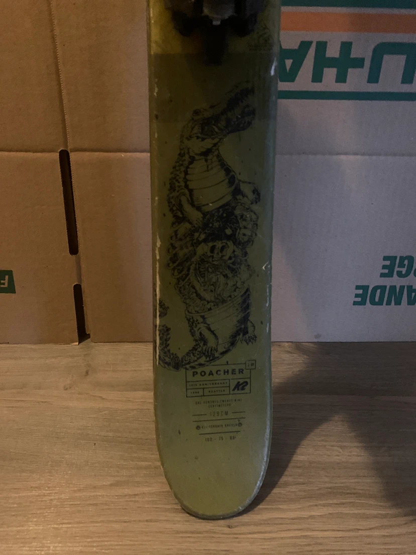 K2 Poacher Jr Skis with Marker Bindings - photo 3