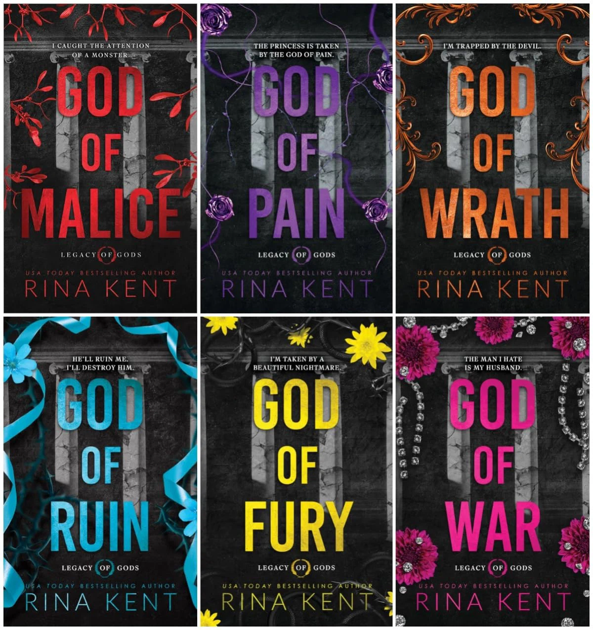 WANTED - Legacy of Gods series  (any edition) by Rina Kent - photo 2