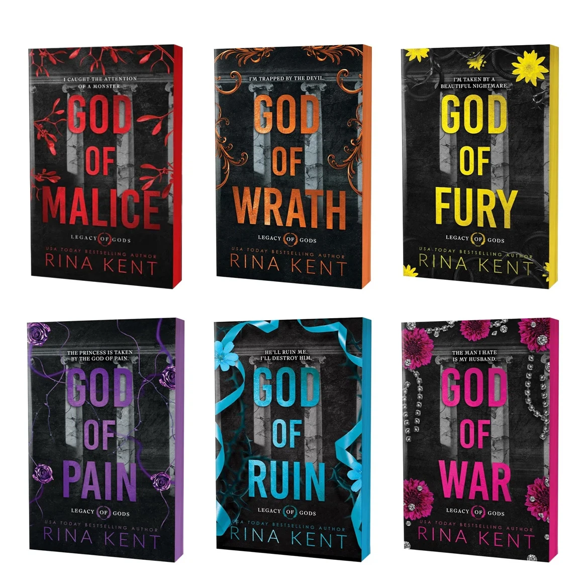 WANTED - Legacy of Gods series  (any edition) by Rina Kent - photo 3