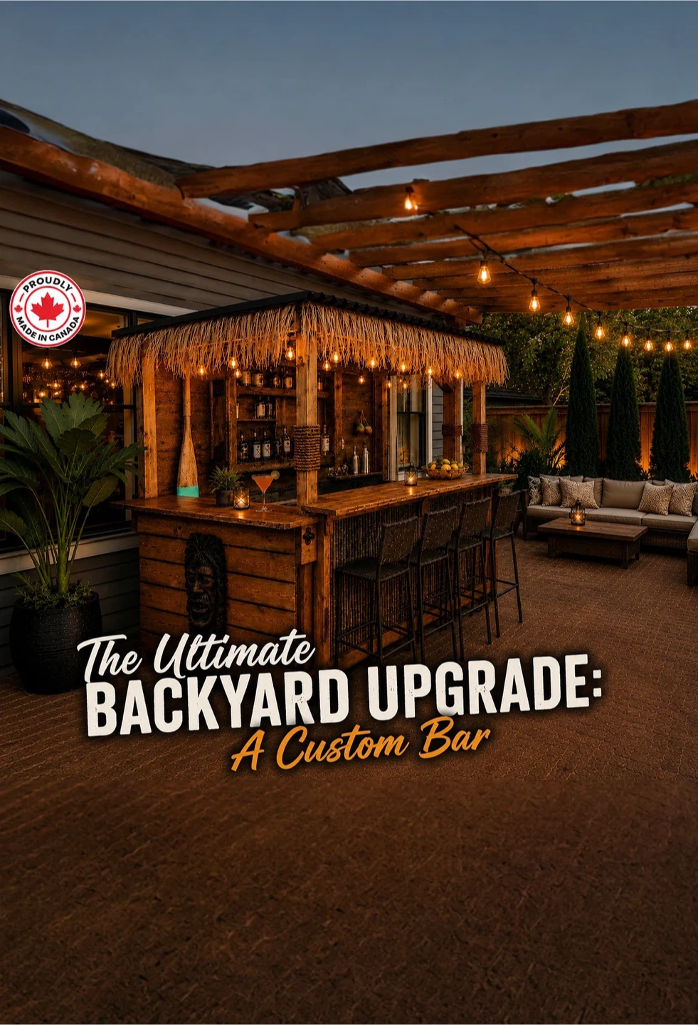 Sports bars, tiki bars & modern backyard bars