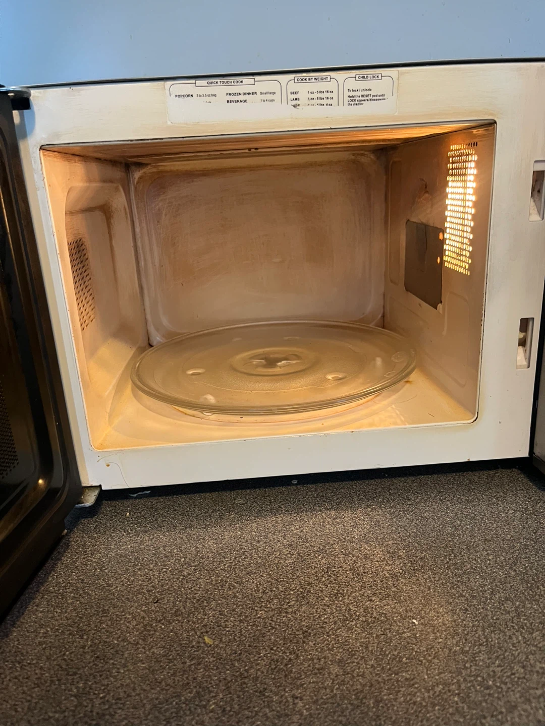 RCA Stainless Steel Microwave - photo 2
