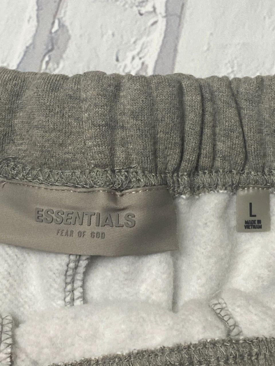 ESSENTIALS Fear of God Sweat Shorts Grey Size L - photo 4