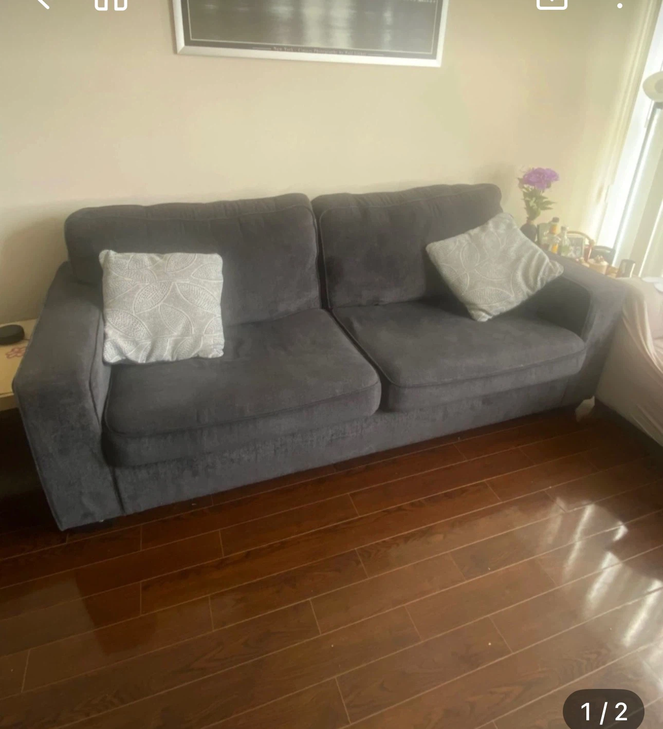Grey Sofa Bed