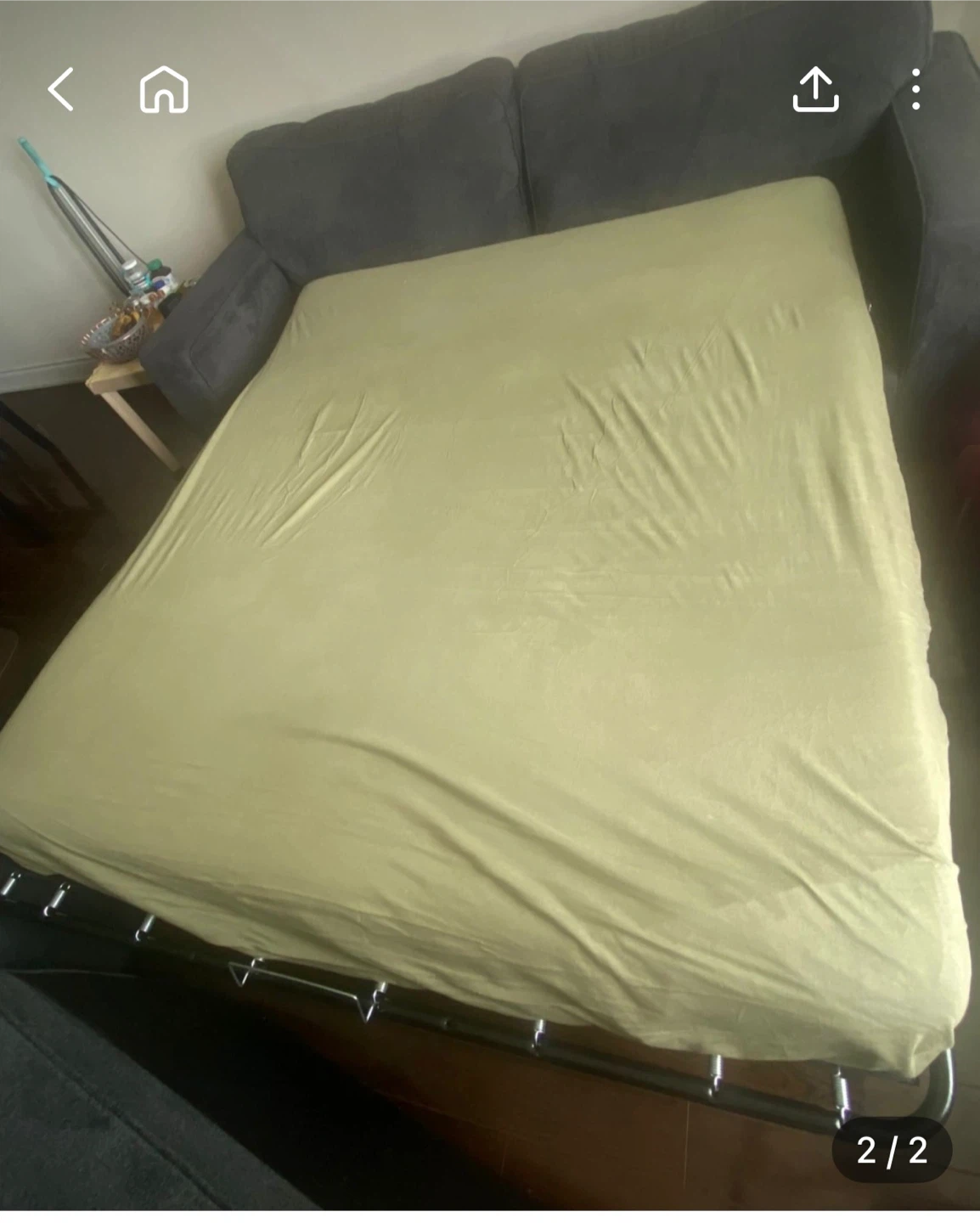 Grey Sofa Bed - photo 2