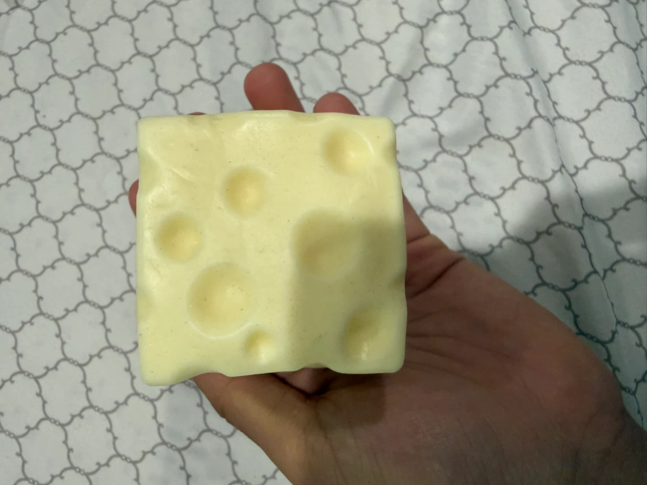 Cheese shaped squishy