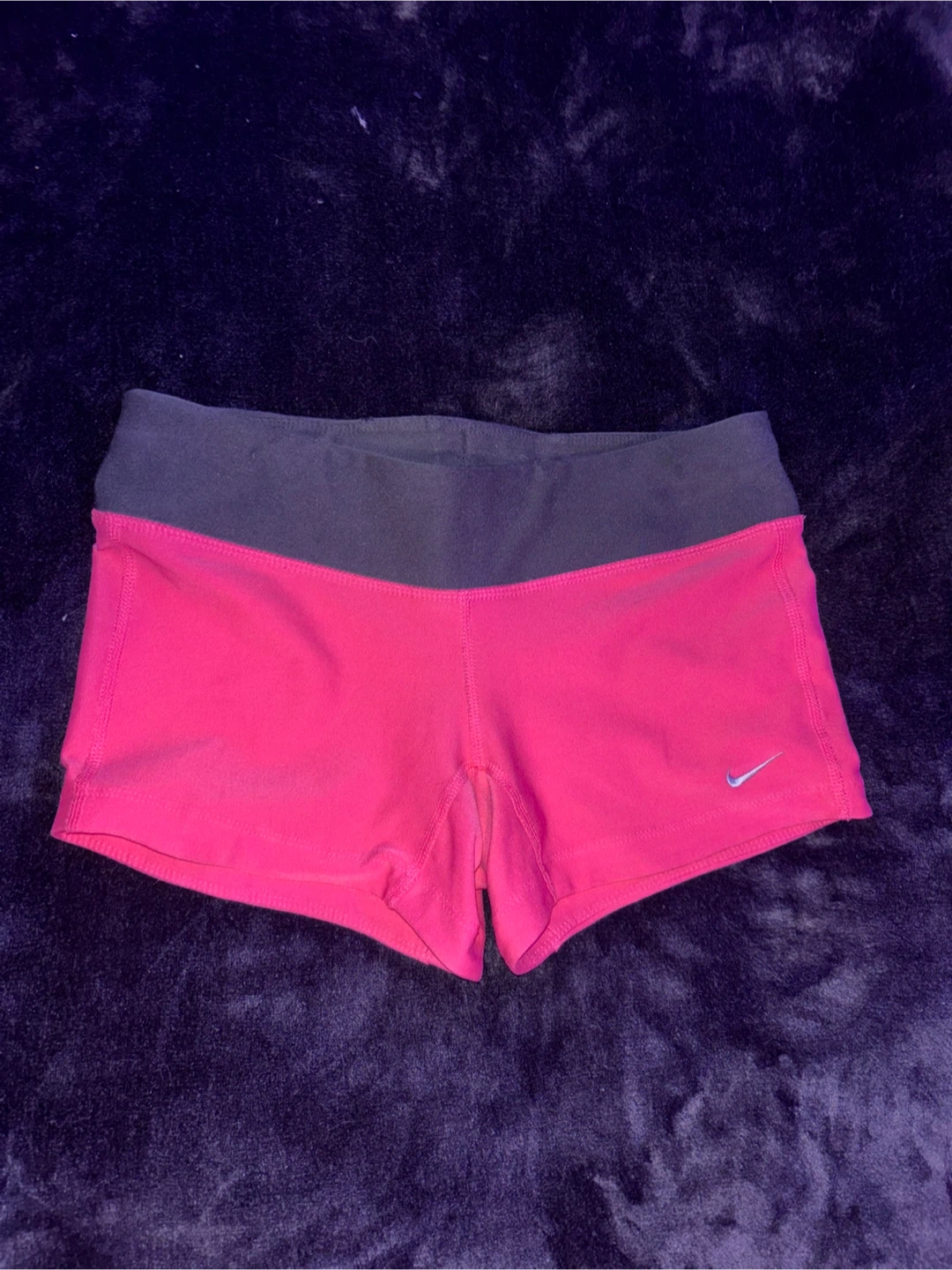 Nike Dri-FIT Pink Running Shorts Size S