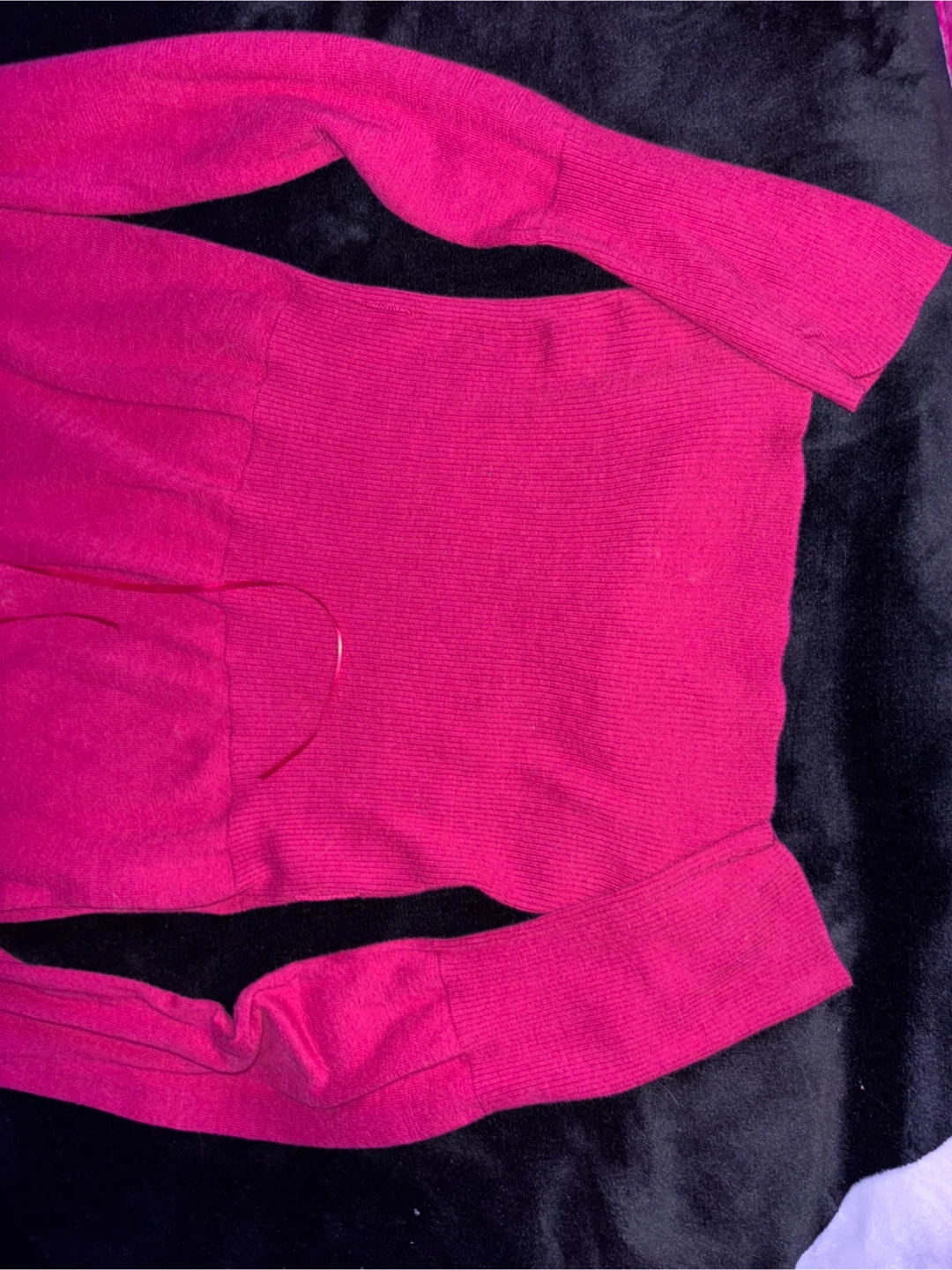 Buffalo By David Bitton Pink Lace Trim Sweater - photo 3