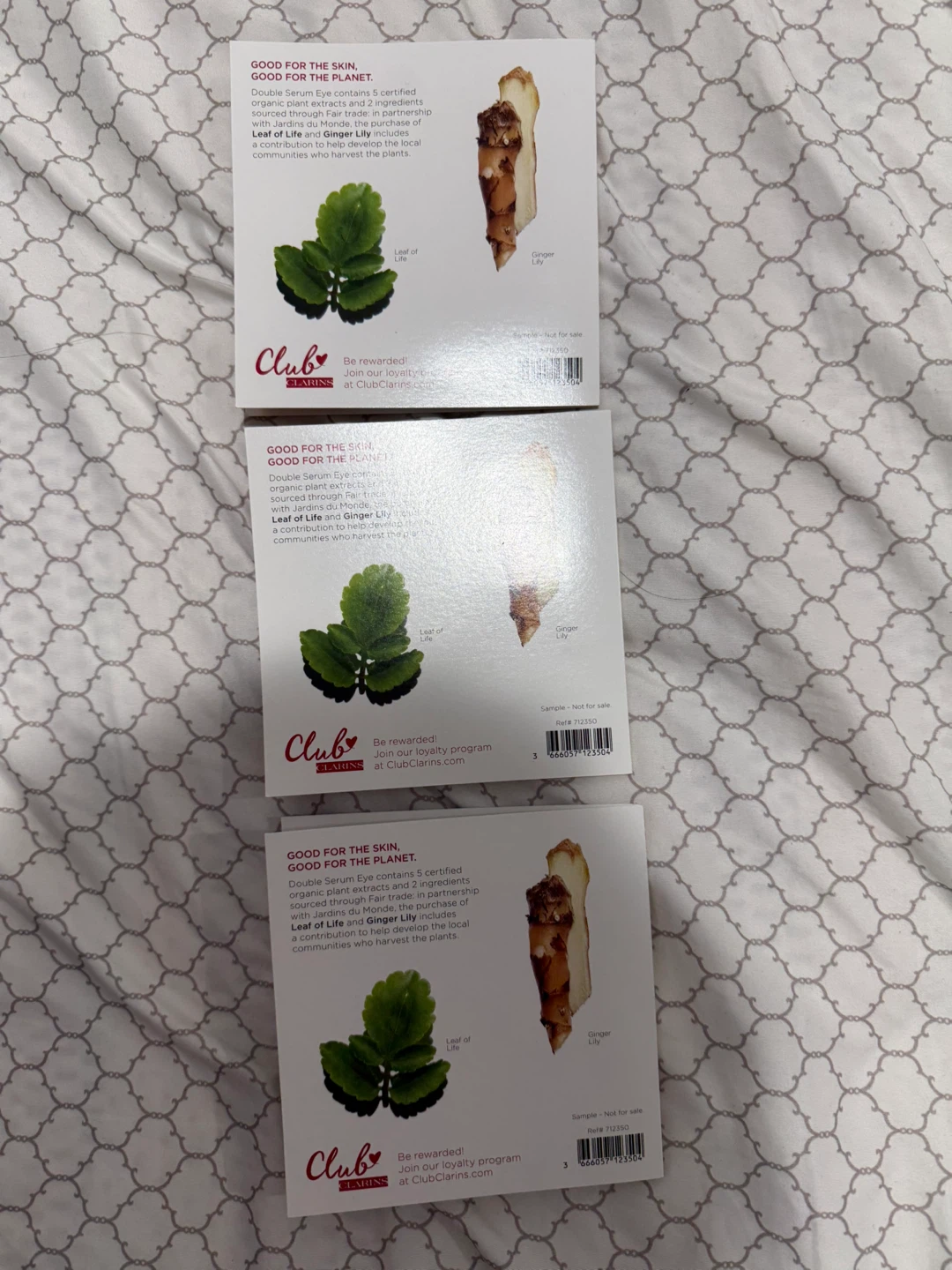 Clarins Double Serum Eye Samples (3 total) - photo 3