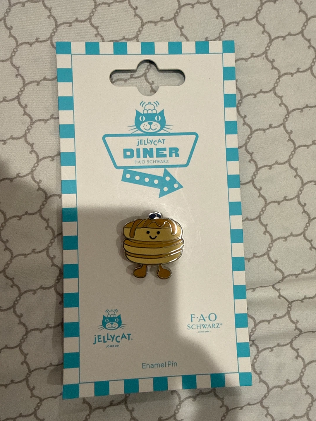 Jellycat "Diner" Pancake Enamel Pin