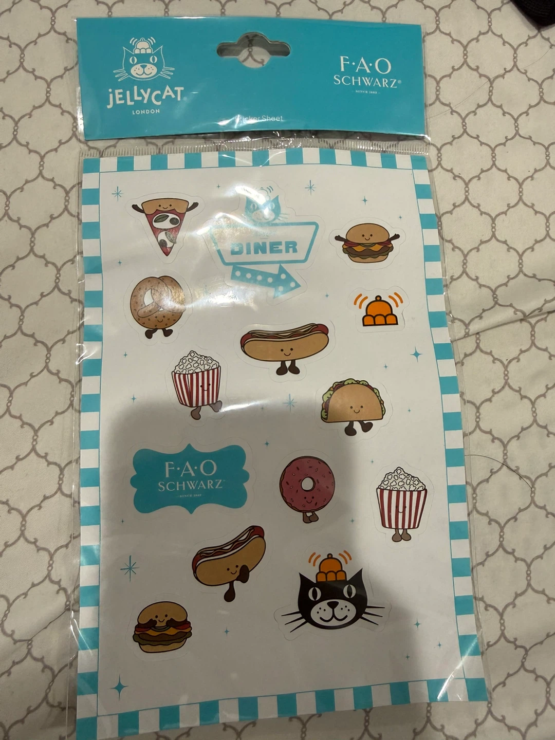 Jellycat FAO Schwarz Food Stickers