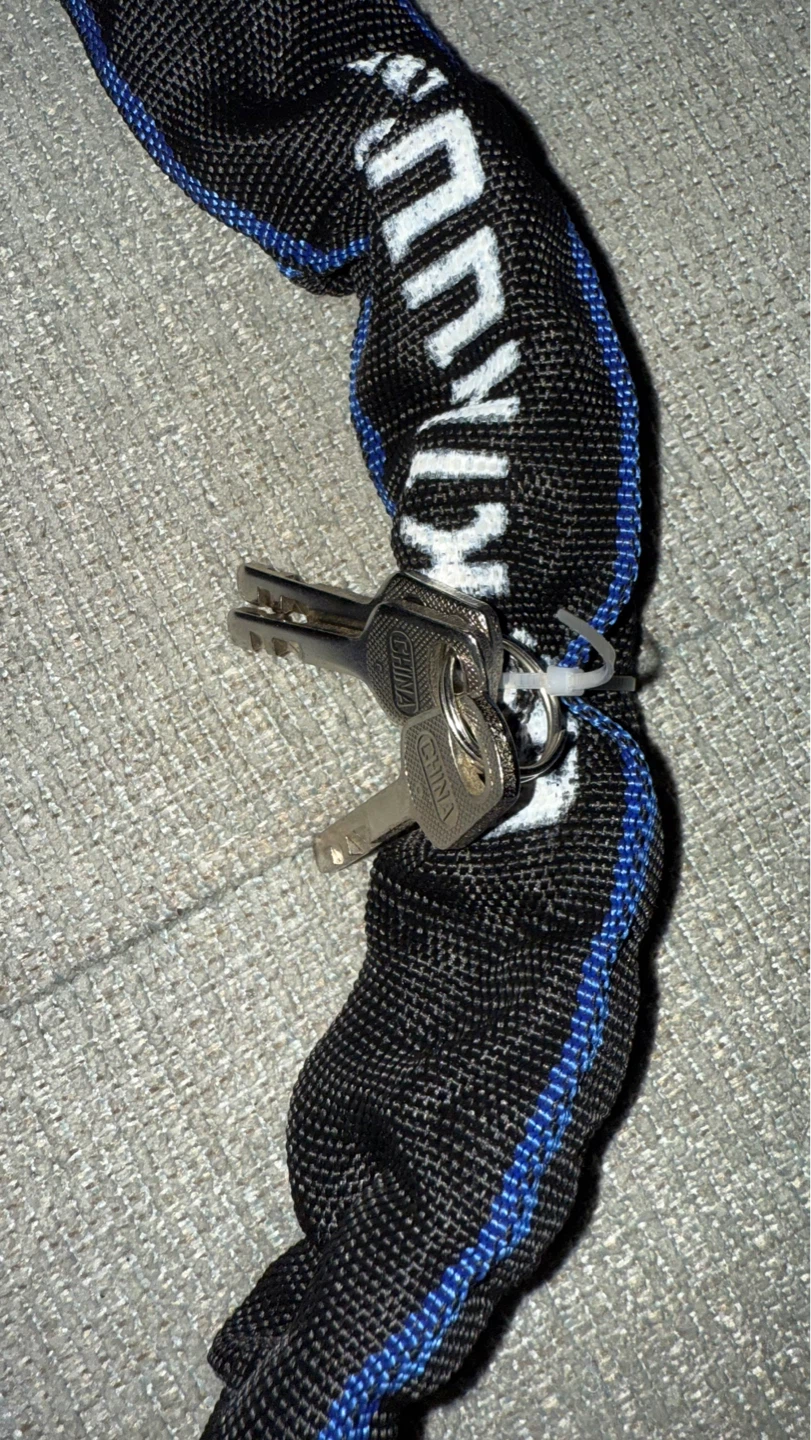 KIHULU Chain Lock with 3 Keys - photo 2
