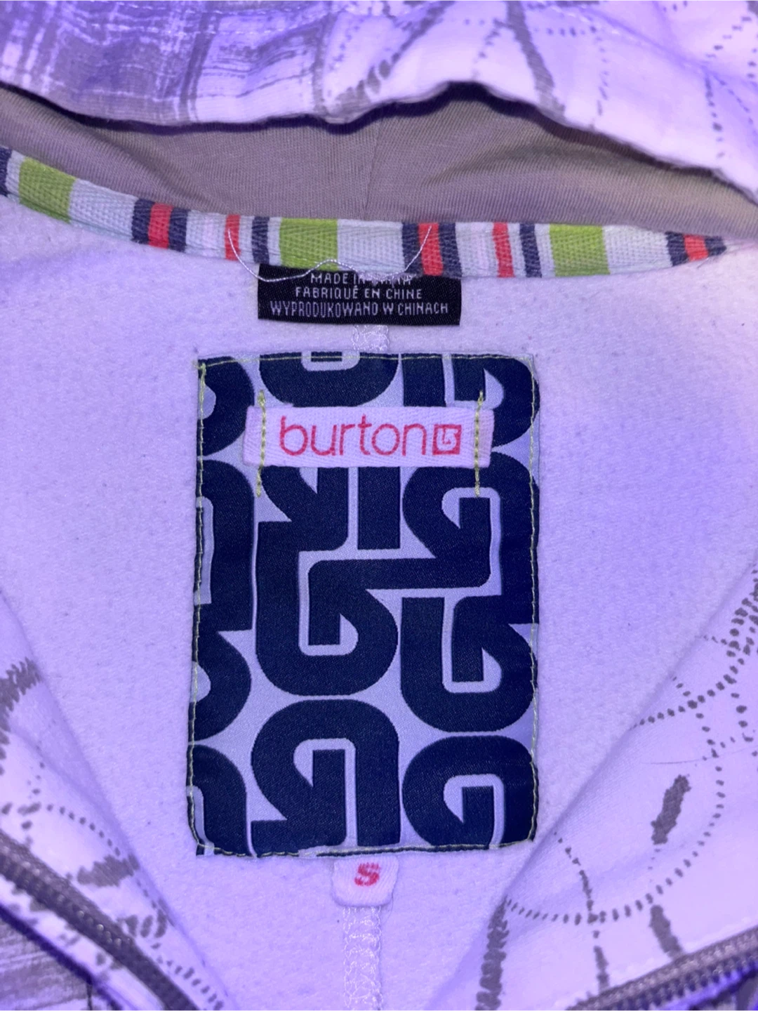 Vintage Burton Zip-Up Hoodie - photo 3