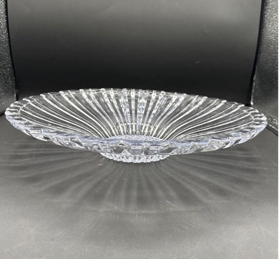 VTG Large Centerpiece Crystal Bowl  Heavy 15” - photo 4