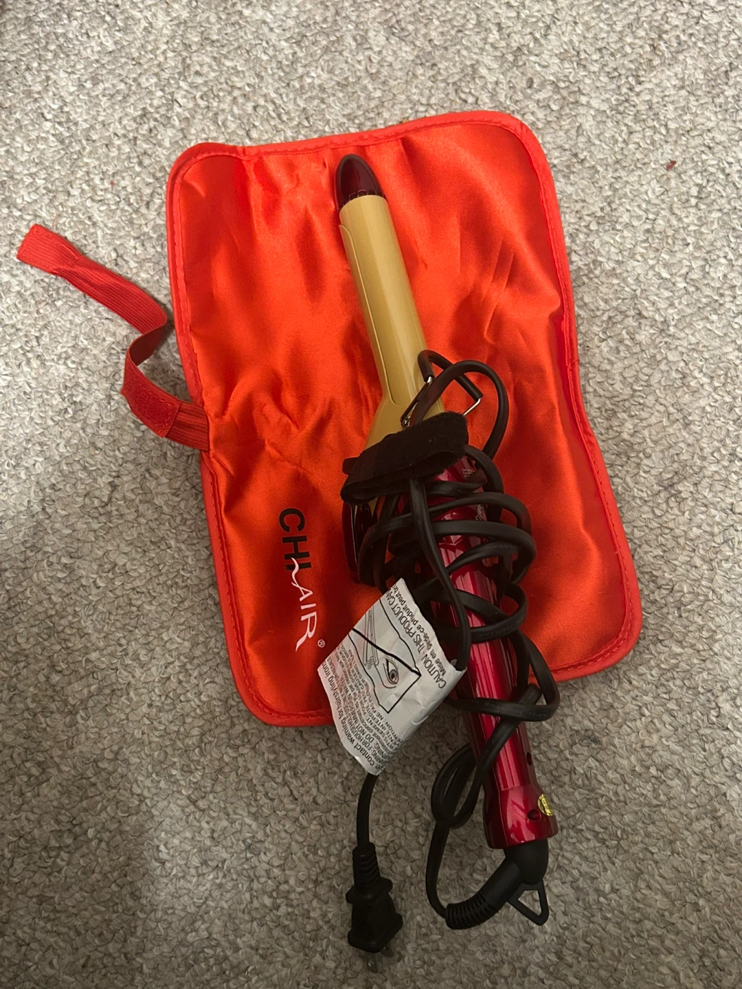 CHAir Curling Iron with Heat Pouch