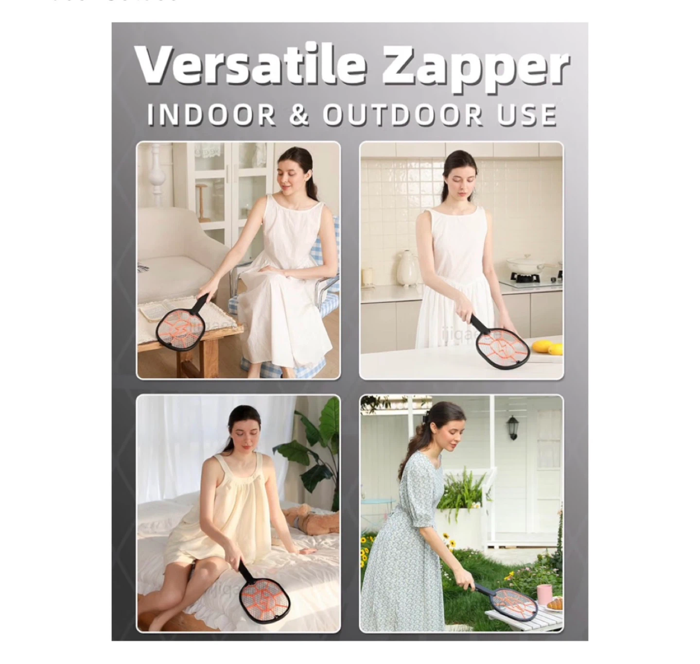 Brand new 2 Pack Electric Fly Swatter - photo 5
