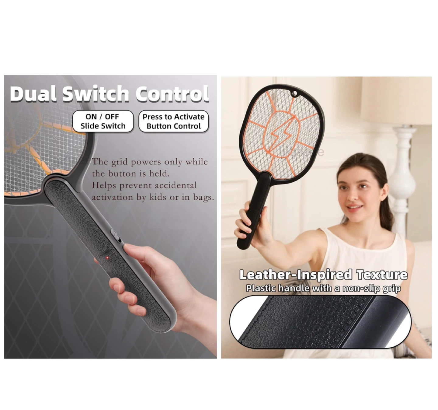 Brand new 2 Pack Electric Fly Swatter - photo 4