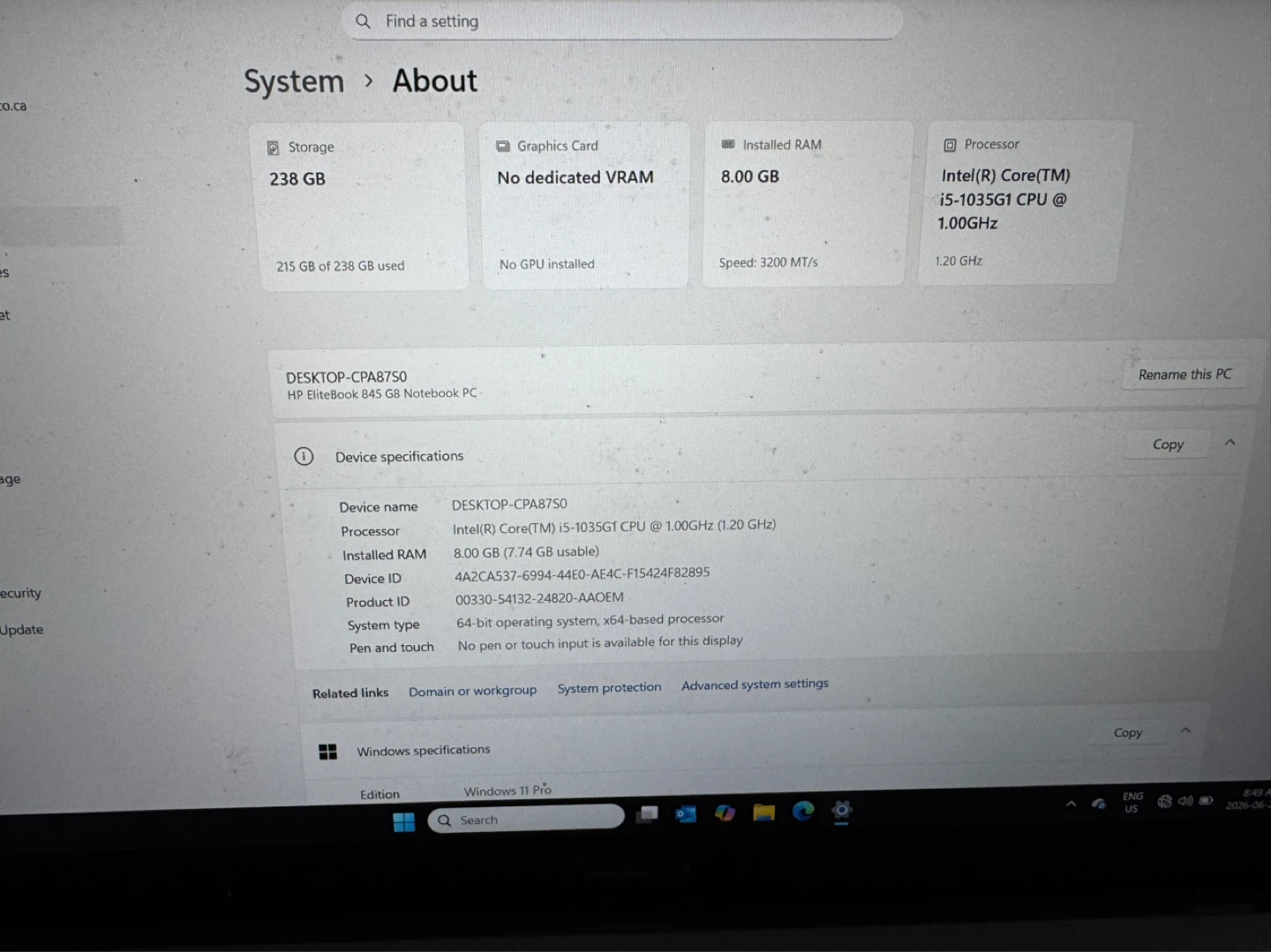 ASUS X515J 15.6” Laptop - photo 2
