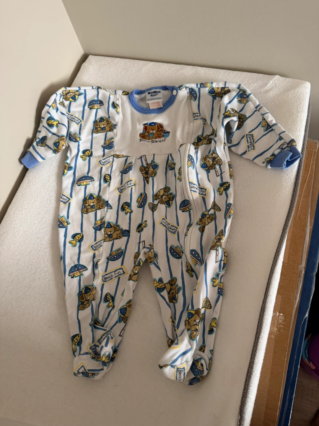Vintage OshKosh B’gosh Baby Sleeper – 12 Months (32 lb) – Cotton