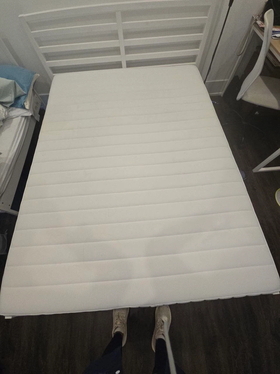 Ikea Tarva bed frame + vesteroy mattress (queen sized)