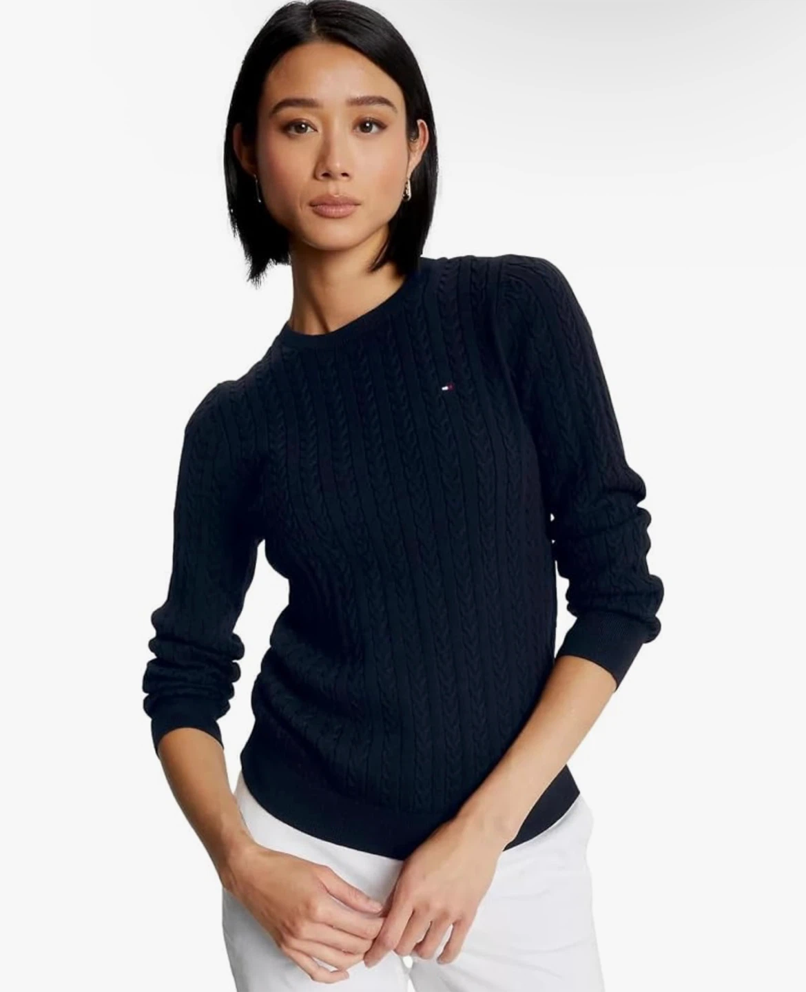 Tommy Hilfiger Knit Sweater (Navy) - photo 2