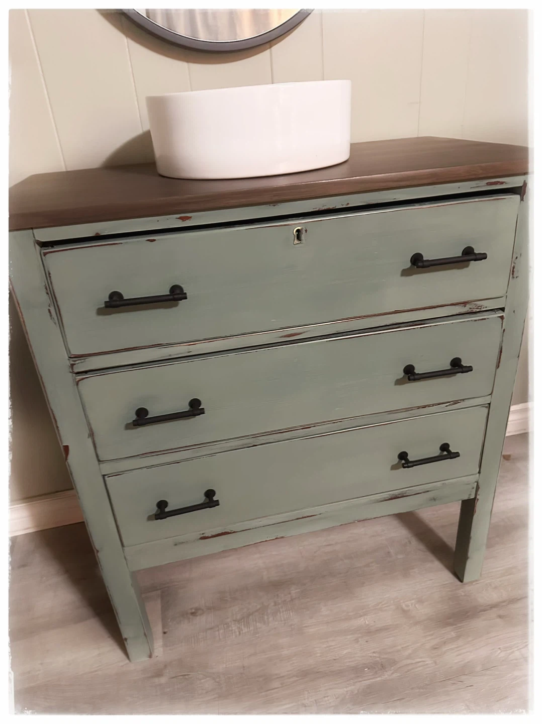 1920’s Repurposed 31” Antique Bathroom Vanity! - photo 3