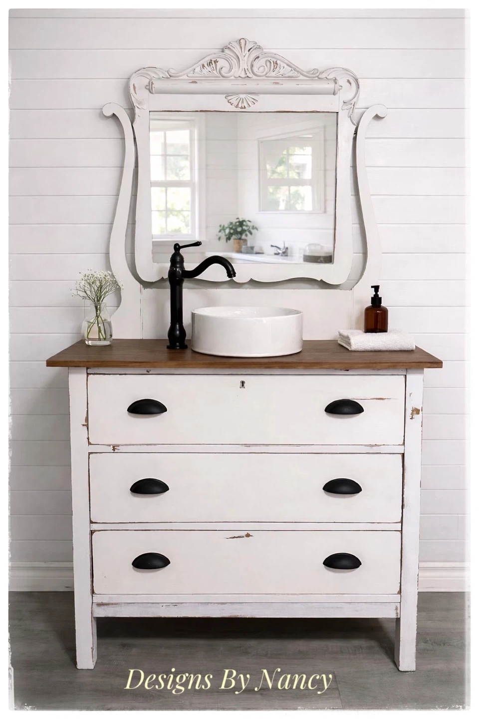 Lovely 1930’s 35” Repurposed Antique Bathroom Vanity! - photo 2