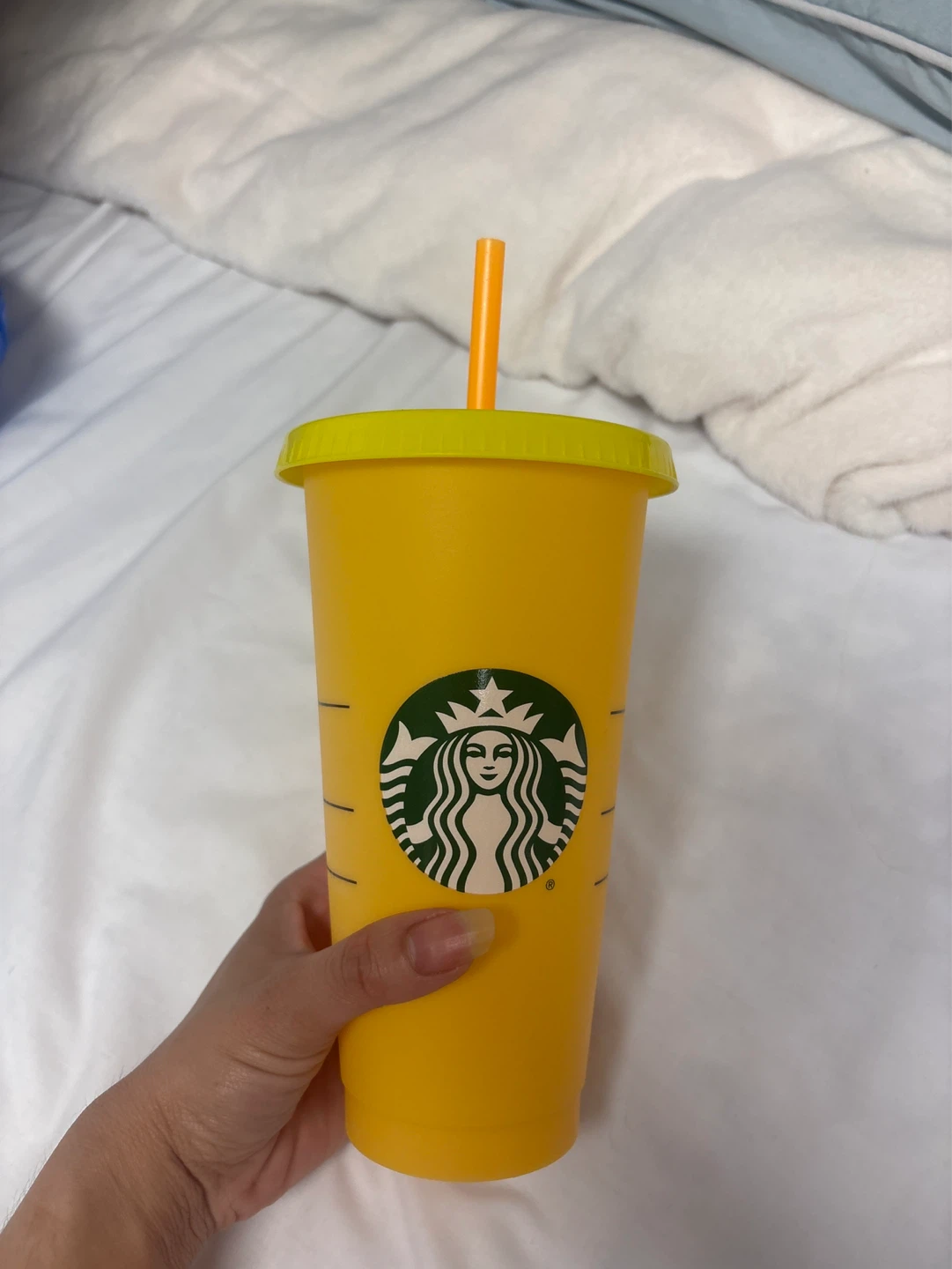 Starbucks Tumbler Yellow Grande
