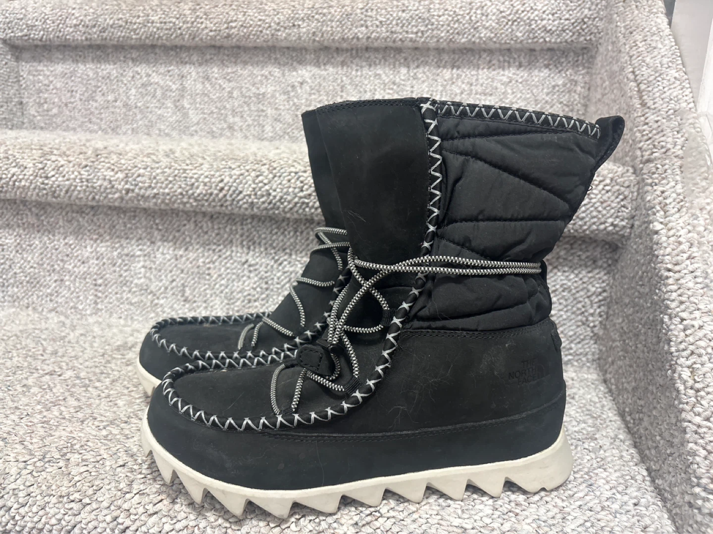 The North Face Black Winter Boots