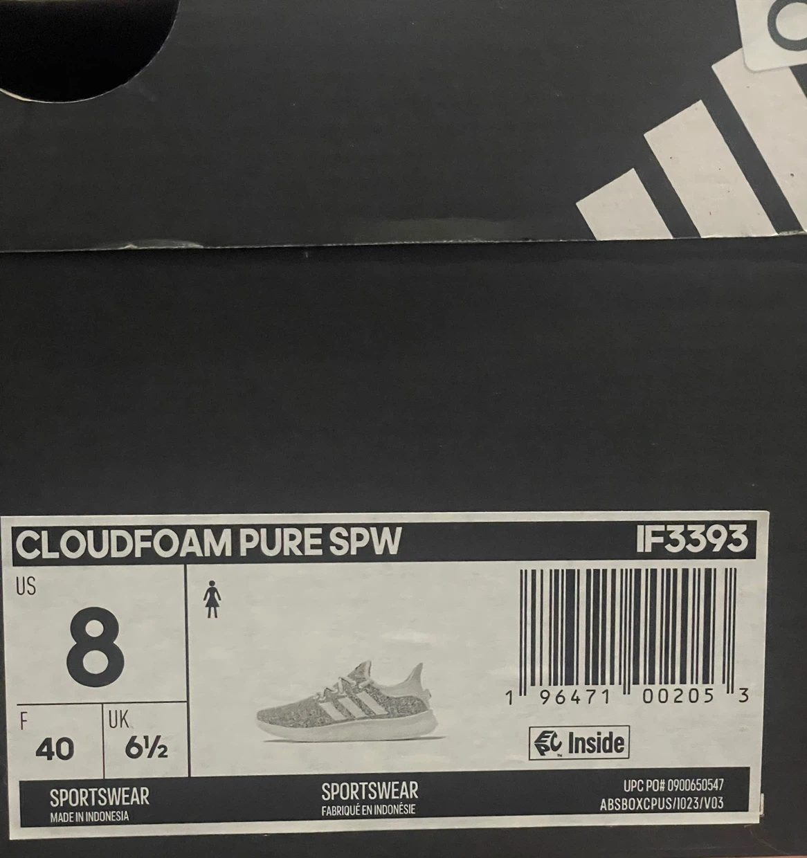 Adidas Cloudfoam Pure SPW Shoes Size 8 - photo 3