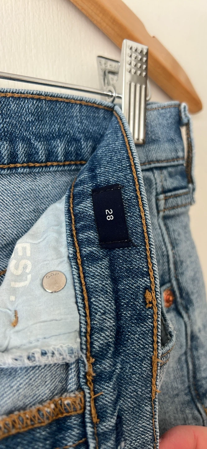 the gap denim jorts size 28 - photo 2