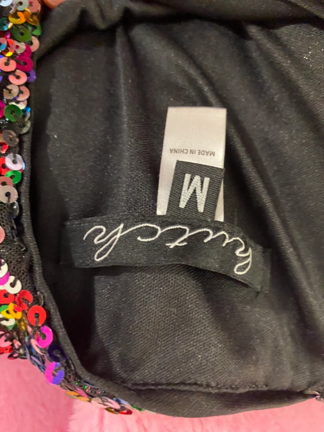 Sparkly sequin top size M - photo 2