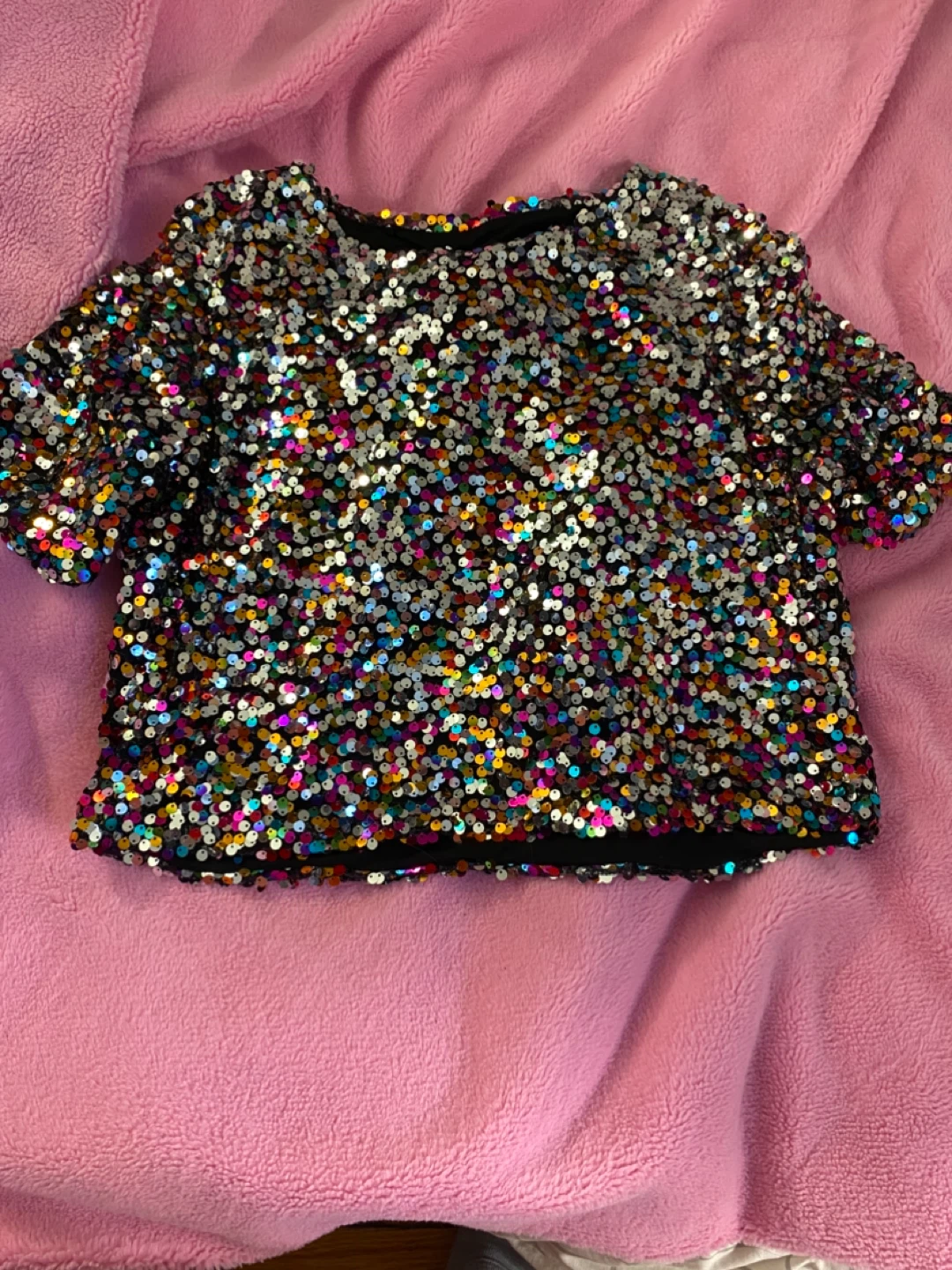 Sparkly Sequin Top size small