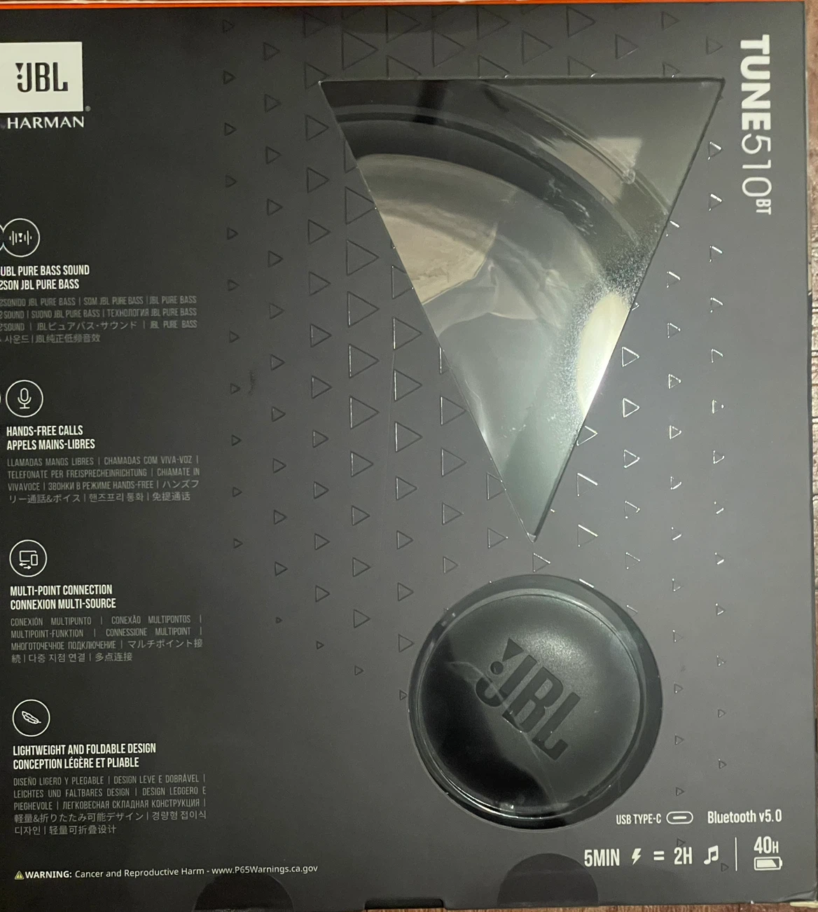 JBL TUNE510BT Wireless Headphones