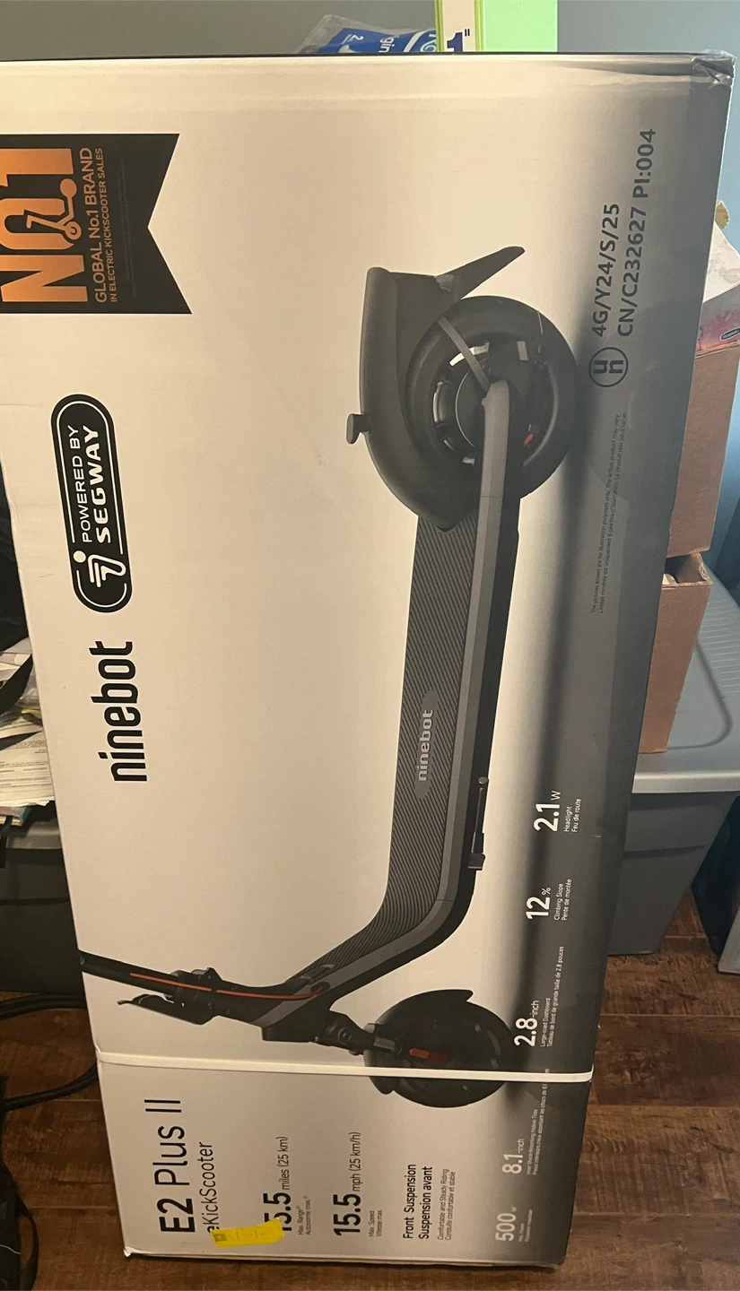 (New ) Segway E2 Plus ll Electric Scooter (500 W Motor