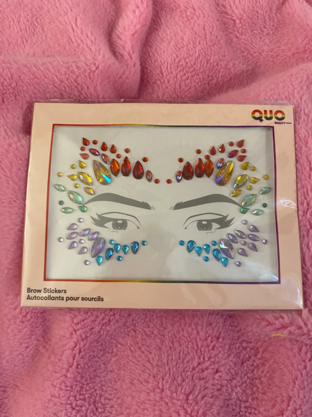 QUO Beauty Rainbow Brow Stickers