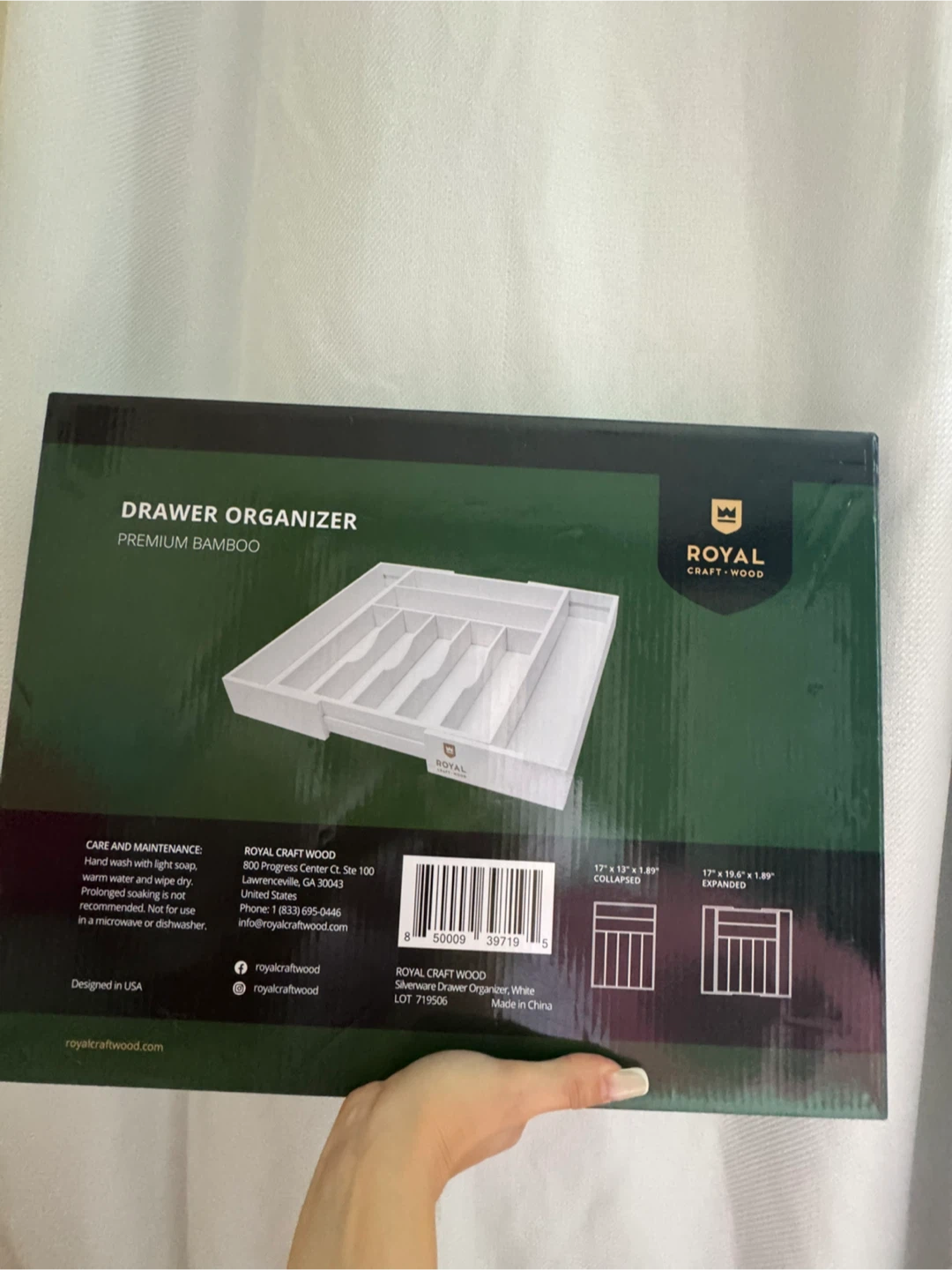 Royal Craft Wood Drawer Organizer - Premium Bamboo - photo 2